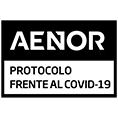Logo AENOR - Protocolo COVID-19